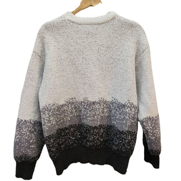 Dazy soft thick sweater gray white black Size XL - Picture 2 of 5